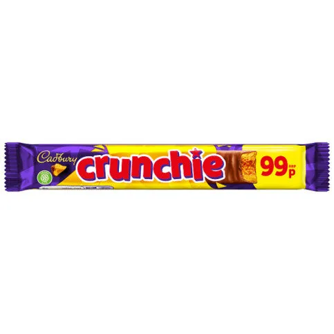 Cadbury Crunchie Chocolate Bar 40g