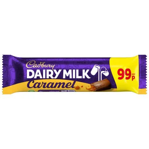 Cadbury Dairy Milk Caramel Chocolate Bar 45g