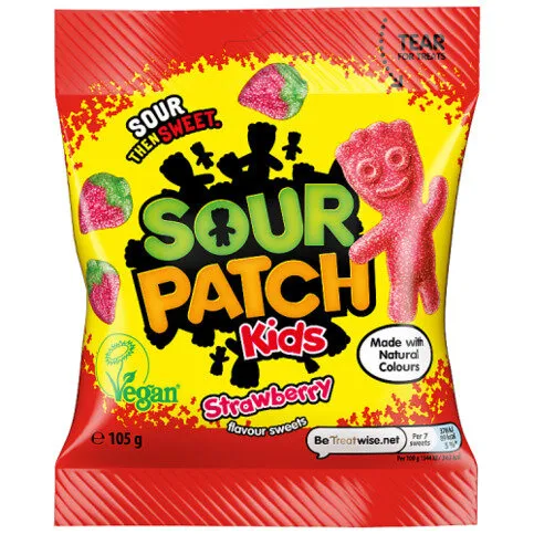 Sour Patch Kids Strawberry Candy 105g