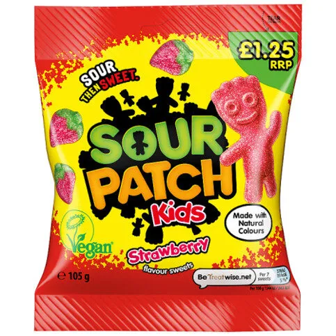 Sour Patch Kids Strawberry Candy 105g