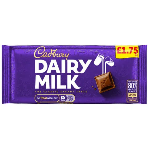 Cadbury Dairy Milk Chocolate 95g