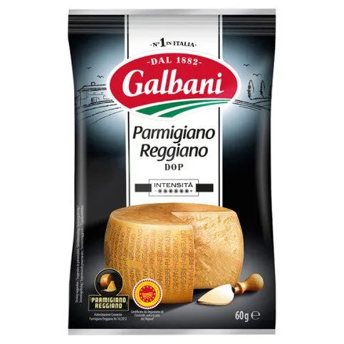 Galbani Italian Parmigiano Reggiano Grated Cheese 60g