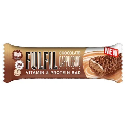 Fulfil Chocolate Cappuccino Flavour Vitamin & Protein Bar 55g
