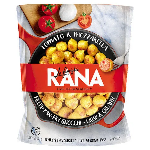La Famiglia Rana Tomato & Mozzarella Filled Pan-Fry Gnocchi 280g