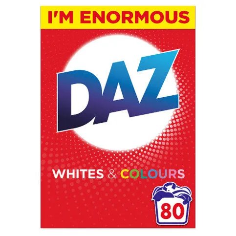 Daz Wash Powder Reg 80 Washes 80W
