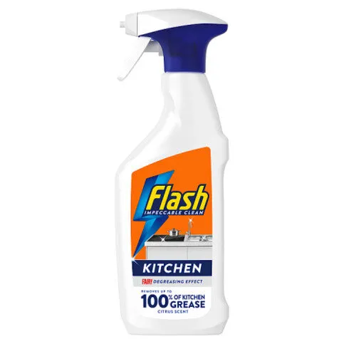 Flash Kitchen Degreaser Cleaning Spray 500ml