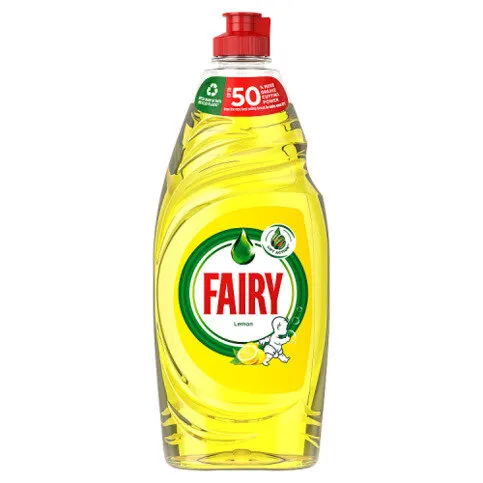Fairy Washing Up Liquid Lemon with LiftAction 654ML