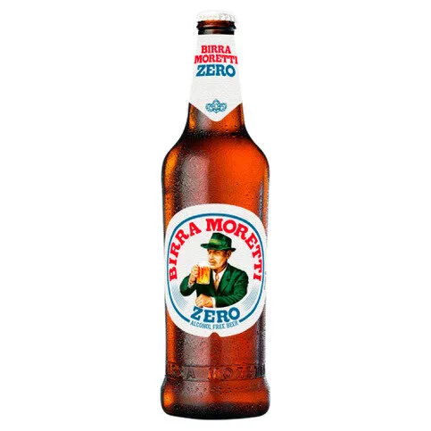 Birra Moretti Zero Alcohol Free Beer 330ml Bottle