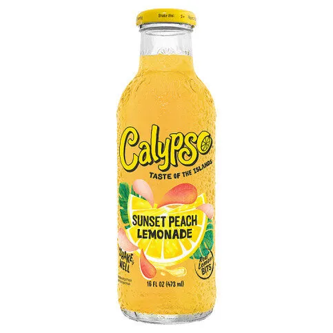 Calypso Sunset Peach Lemonade 473ml