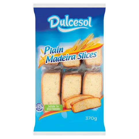 Dulcesol Plain Madeira Slices 370g