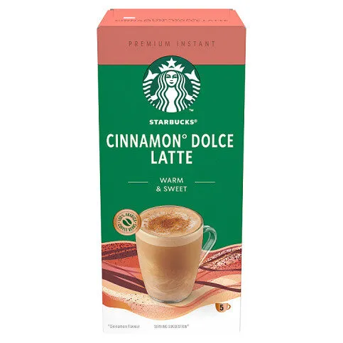 Starbucks Premium Instant Cinnamon Dolce Latte 5 x 23.5g (117.5g)