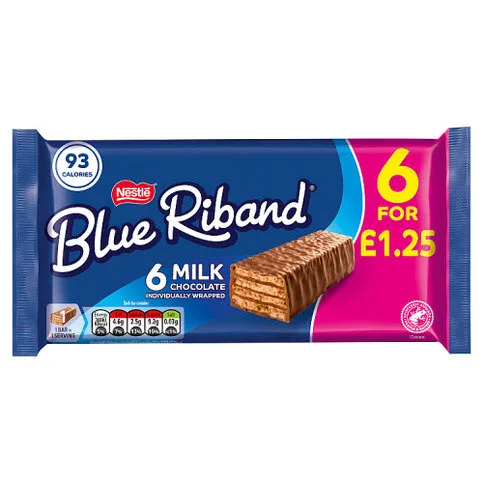 Blue Riband Original 6 x 18g (108g)