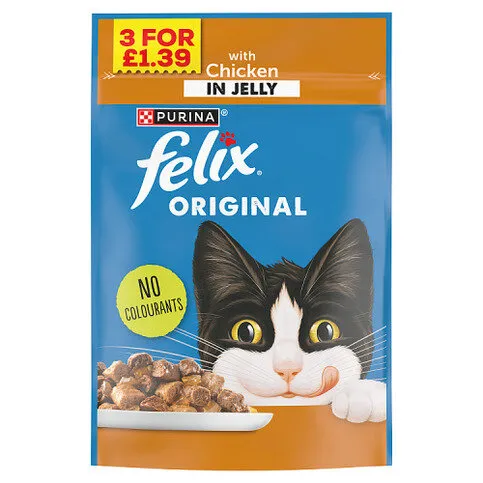 Felix Original with Chicken in Jelly 85g