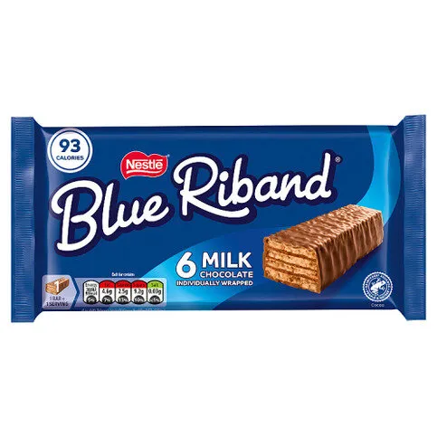 Blue Riband Milk Chocolate 6 x 18g (108g)