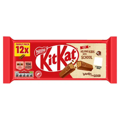 KitKat 2 Finger Original Bars 12x20.7g