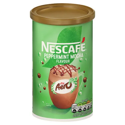 Nescafé Aero Peppermint Mocha Flavour Tub 250g