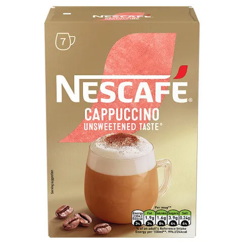 Nescafé Cappuccino Unsweetened Taste 7 x 14.2g (99.4g)