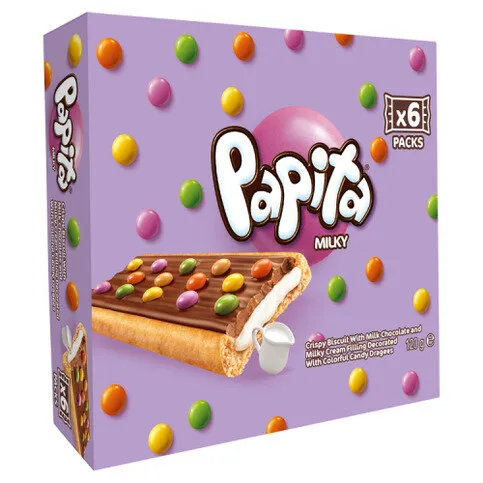 Papita Milky 6 x 20g (120g)