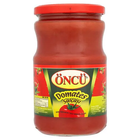 Öncü Domates Salcasi Tomato Paste 700g
