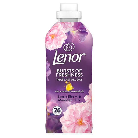 Lenor Fabric Conditioner 26 Washes, Exotic Bloom & Moonlight Lily