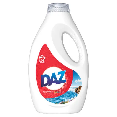 Daz Liquid Laundry Detergent  792ML 24 Washes, Whites & Colours