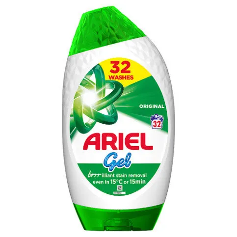 Ariel Washing Liquid Gel, 32 Washes, Original