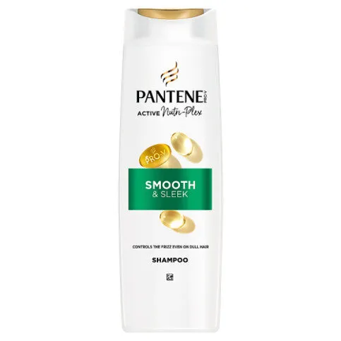 Pantene Pro-V Active Nutri-Plex Smooth & Sleek Shampoo 325ml for Frizzy, Dull Hair
