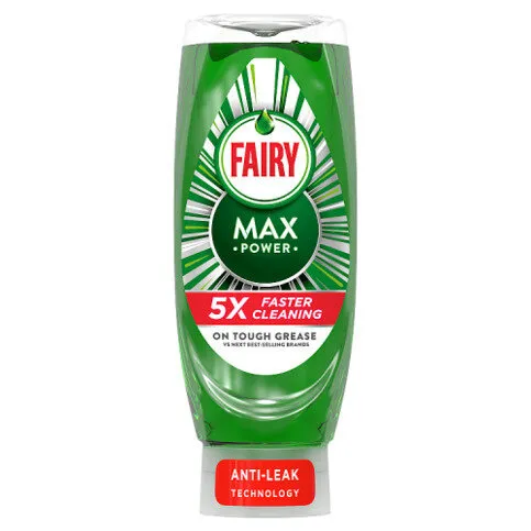 Fairy Max Power Washing Up Liquid 545ML