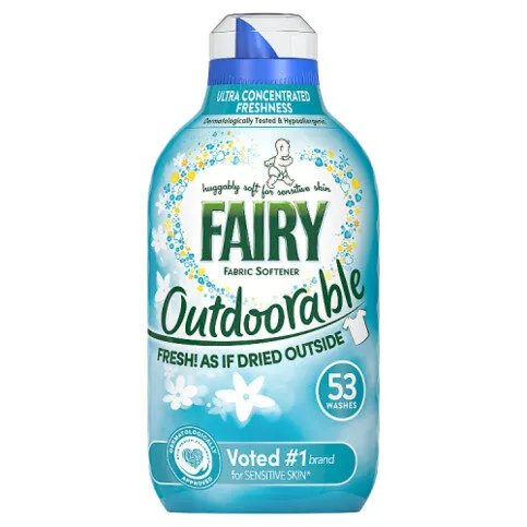 Fairy Outdoorable Fabric Conditioner 53 Washes, For Sensitive Skin