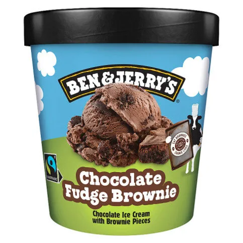 Ben & Jerry's  Ice Cream Chocolate Fudge Brownie 465 ml 
