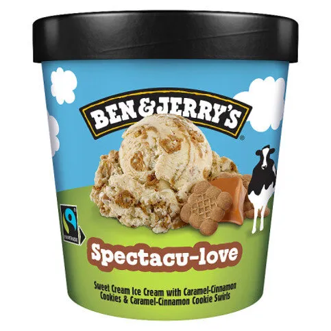 Ben & Jerry's  Ice Cream Tub Spectacu-love 465ml