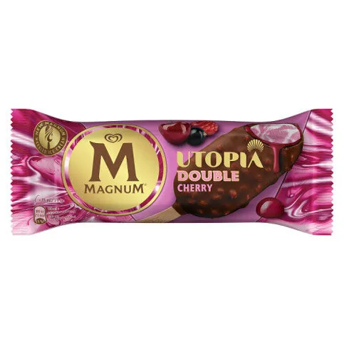Magnum Utopia Ice Cream Stick Double Cherry 85ml