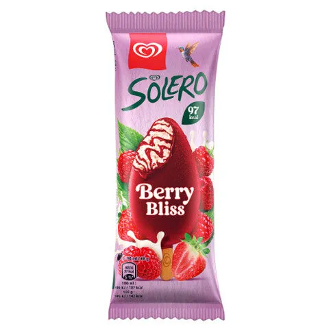 Solero  Ice Cream Stick Berry Bliss 90 ml 
