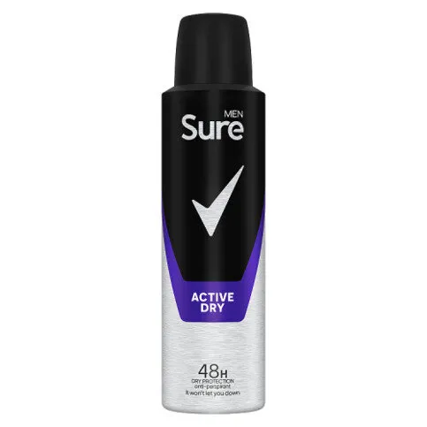 Sure Men  Anti-Perspirant Aerosol Active Dry 150 ml 