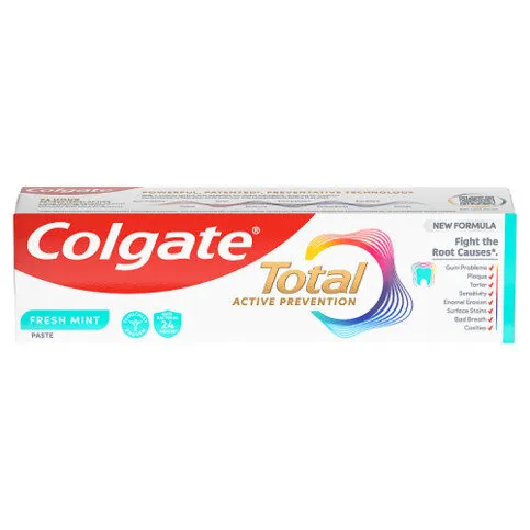 Colgate Total Active Prevention Fresh Mint Toothpaste 75ml