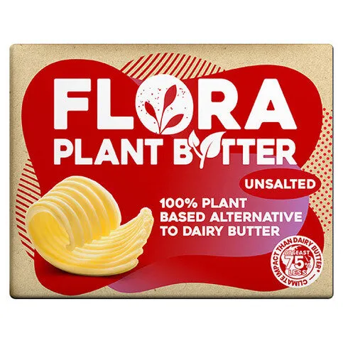 Flora Plant Butter Unsalted 200g