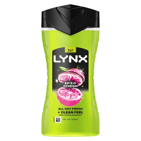 Lynx  3-in-1 Body Wash Epic Fresh 225 ml 