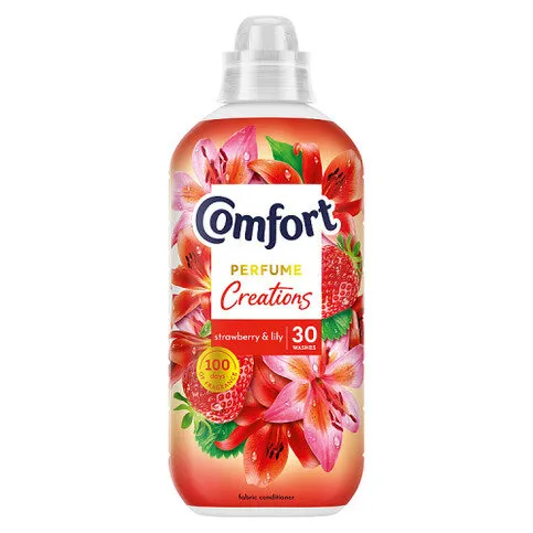 Comfort Perfume Creations Fabric Conditioner Strawberry & Lily 900 ml