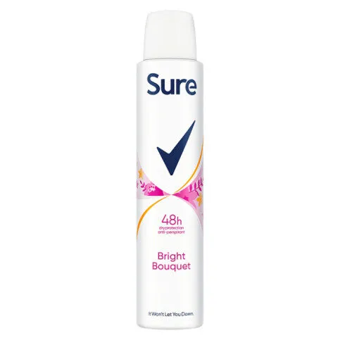 Sure  Anti-Perspirant Aerosol Bright Bouquet 200 ml 