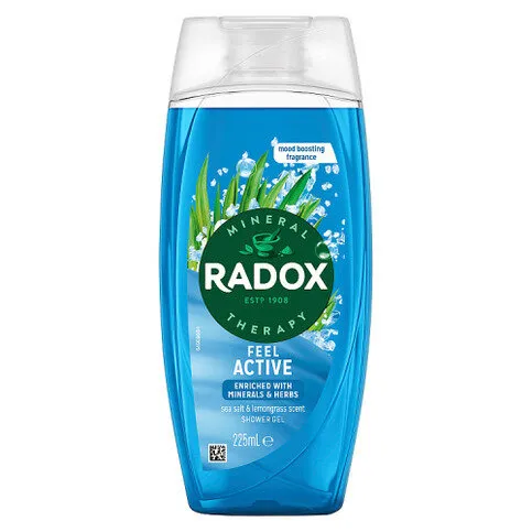 Radox Mineral Therapy Feel Active Shower Gel 225 ml