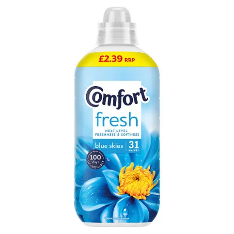 Comfort Fresh Fabric Conditioner Blue Skies 31 washes (930 ml) 
