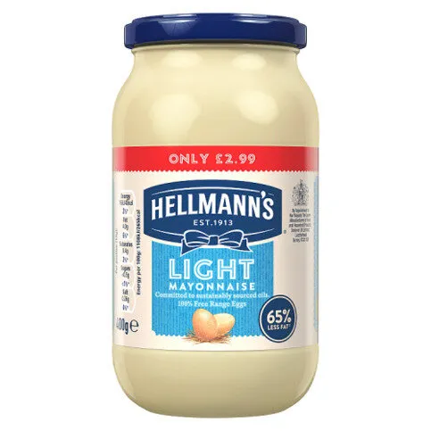 Hellmanns Mayo Light Pm299 400g