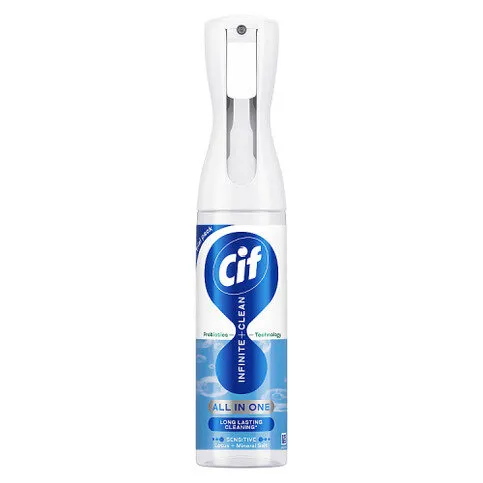 Cif Infinite Clean All in One Cleaner Spray Sensitive Lotus & Mineral Salt 250ml