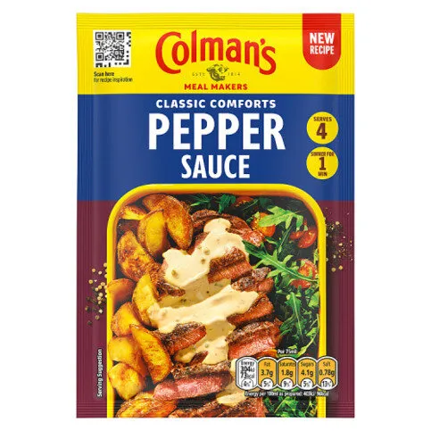 Colman's Classic Comforts Sauce Mix Pepper Sauce 22 g 