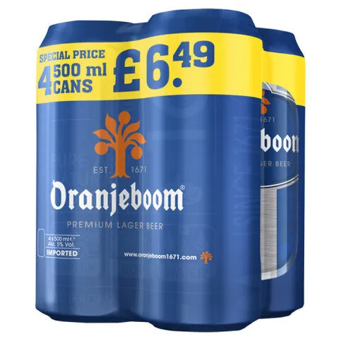 Oranjeboom Premium Lager Beer Original 500ml