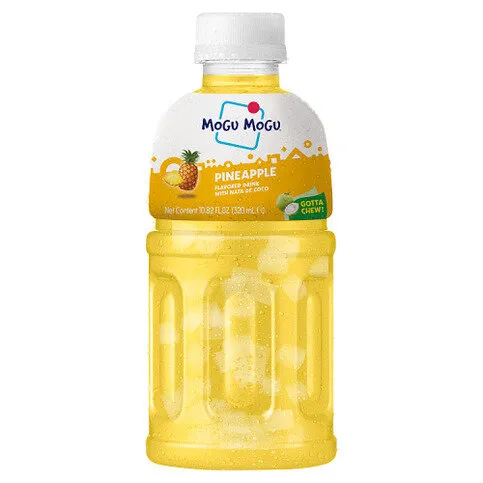 Mogu Mogu Pineapple Flavoured Drink with Nata De Coco 320ml
