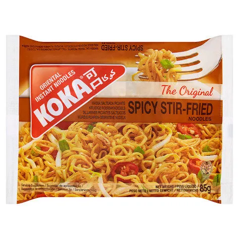 Koka Oriental Instant Noodles The Original Spicy Stir-Fried Noodles 85g