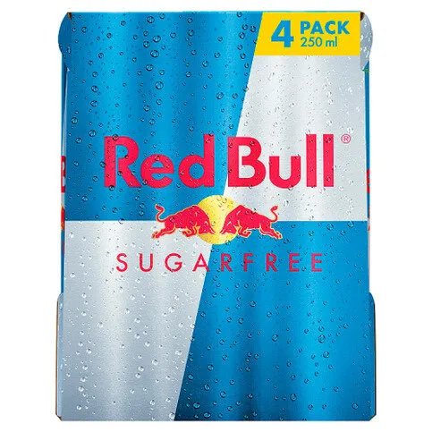 Red Bull Sugar Free 4 Pack (356322)