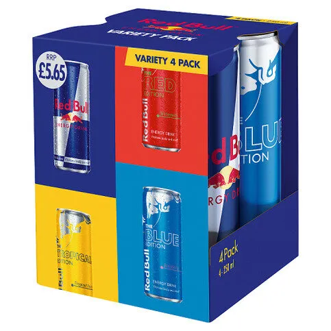 Red Bull Energy Drink Variety 4 x 250ml
