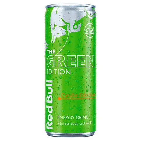 Red Bull The Green Edition Curuba-Elderflower Energy Drink 250ml